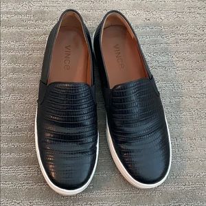 Vince black sneakers